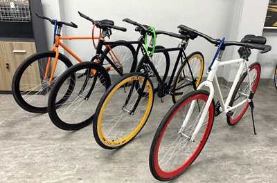 Pedal xe đạp điện nhôm Tanke TP20 xỏ Straps cho tới xe đạp điện Fixed Gear  Hanoibike  shop