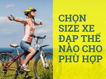 chọn size xe đạp