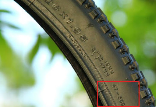 Cách đọc thông số lốp xe đạp
