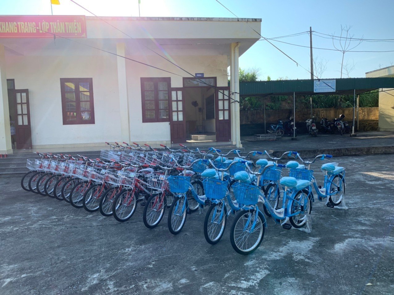 Các mẫu xe đạp từ thiện cho học sinh